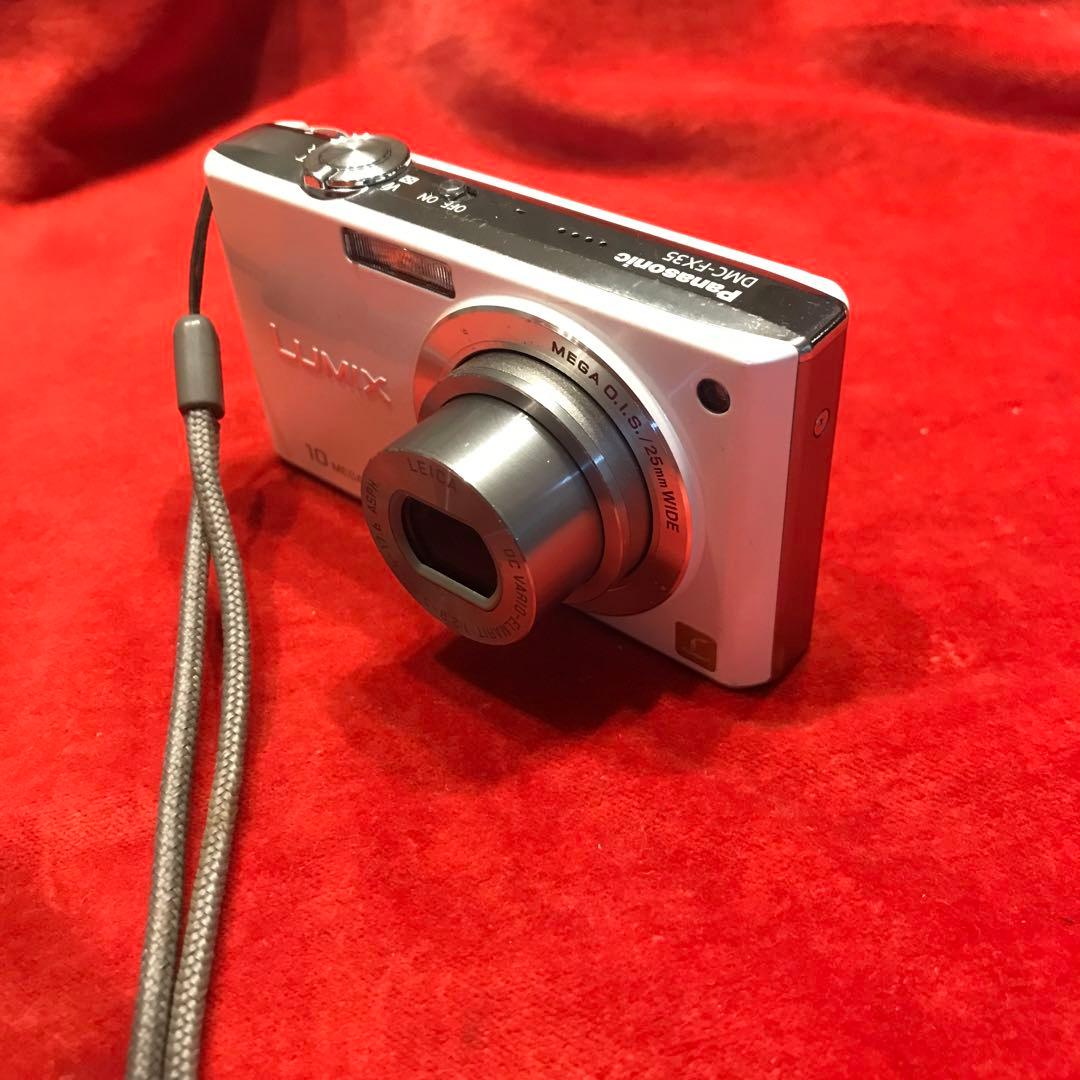 ☆美品☆PANASONIC パナソニック LUMIX DMC-FX35 ホワイト