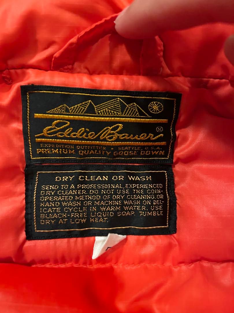 Eddie Bauer プレミアムグースダウンジャケット USA製 ヴィンテージ