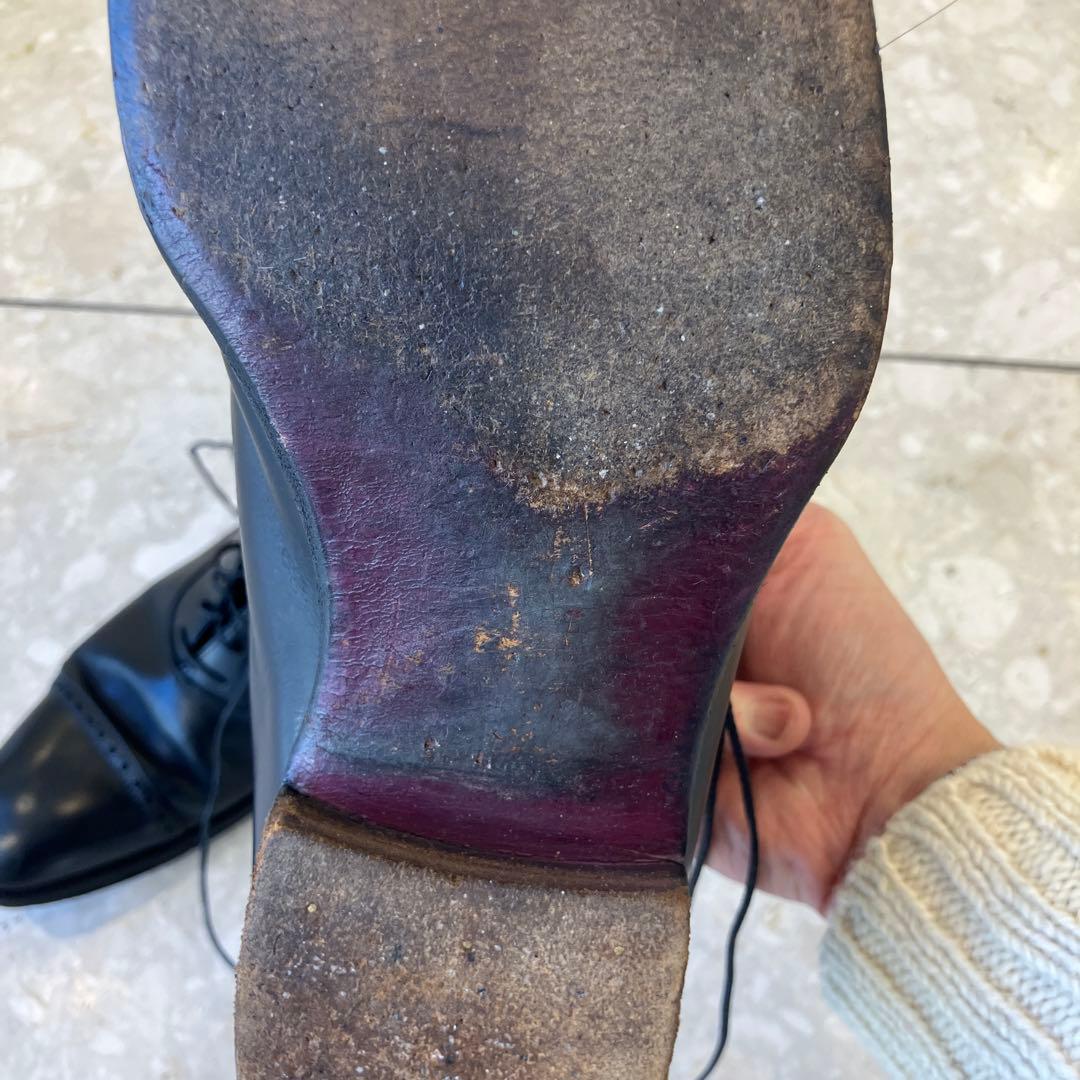 Crockett & Jones ブラックドレスシューズ