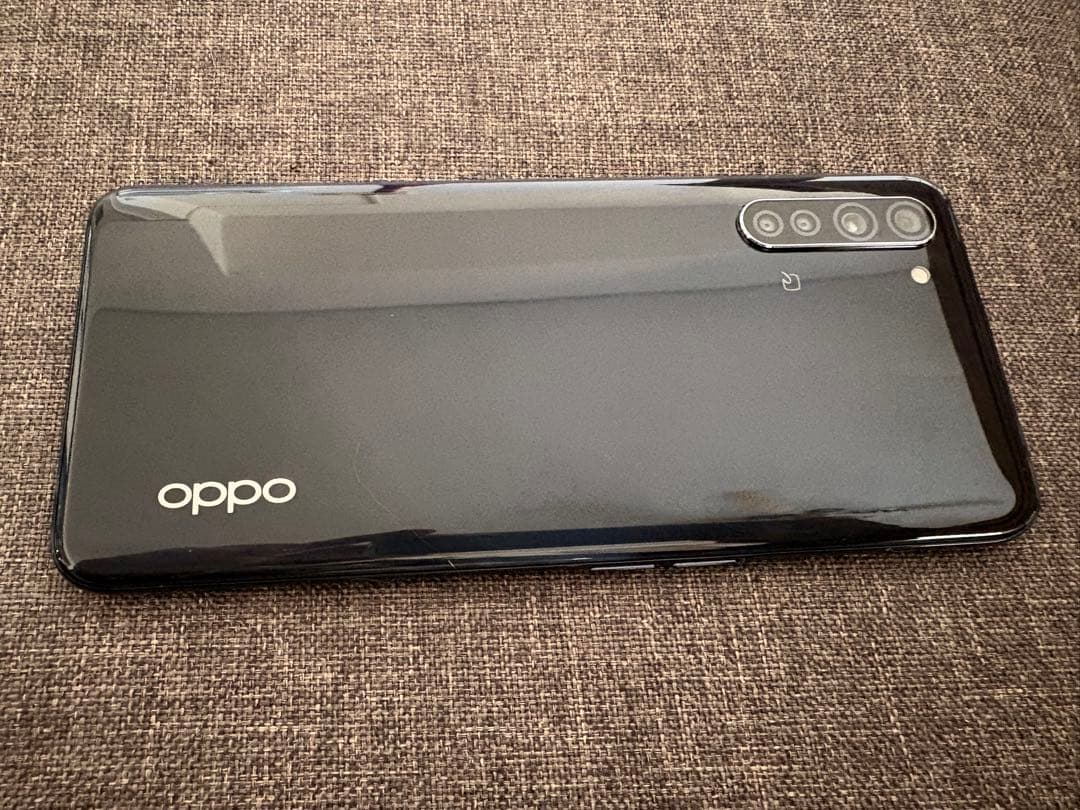 oppo reno3a スマートフォン本体 ブラック 楽天版