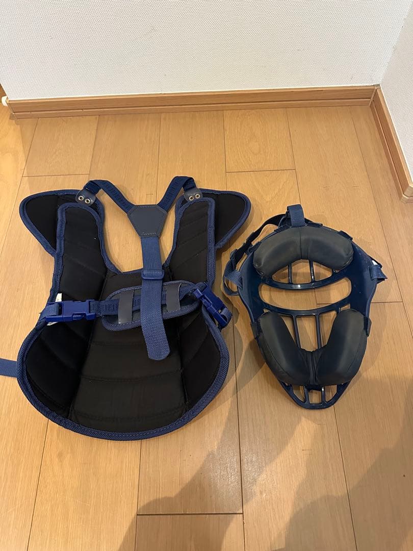 少年軟式用キャッチャー防具 3点セット SSサイズ キッズ ジュニアMIZUNO