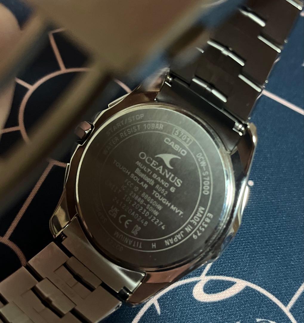 時計 CASIO OCEANUS OCW-S7000D-7AJF