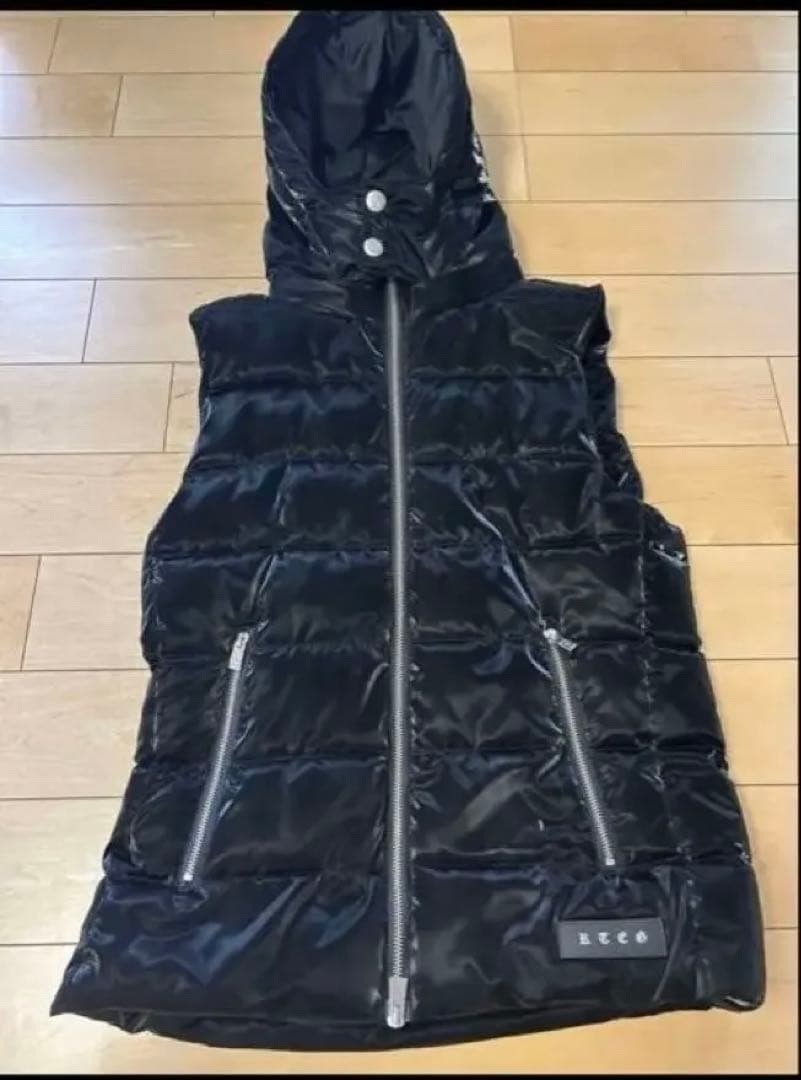 feat.F  RTG ブラックダウンベストフード付き