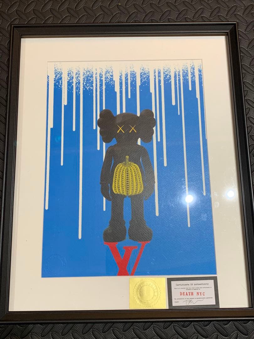 売約済!正規品DEATHNYC  世界限定100枚 バンクシー カウズ