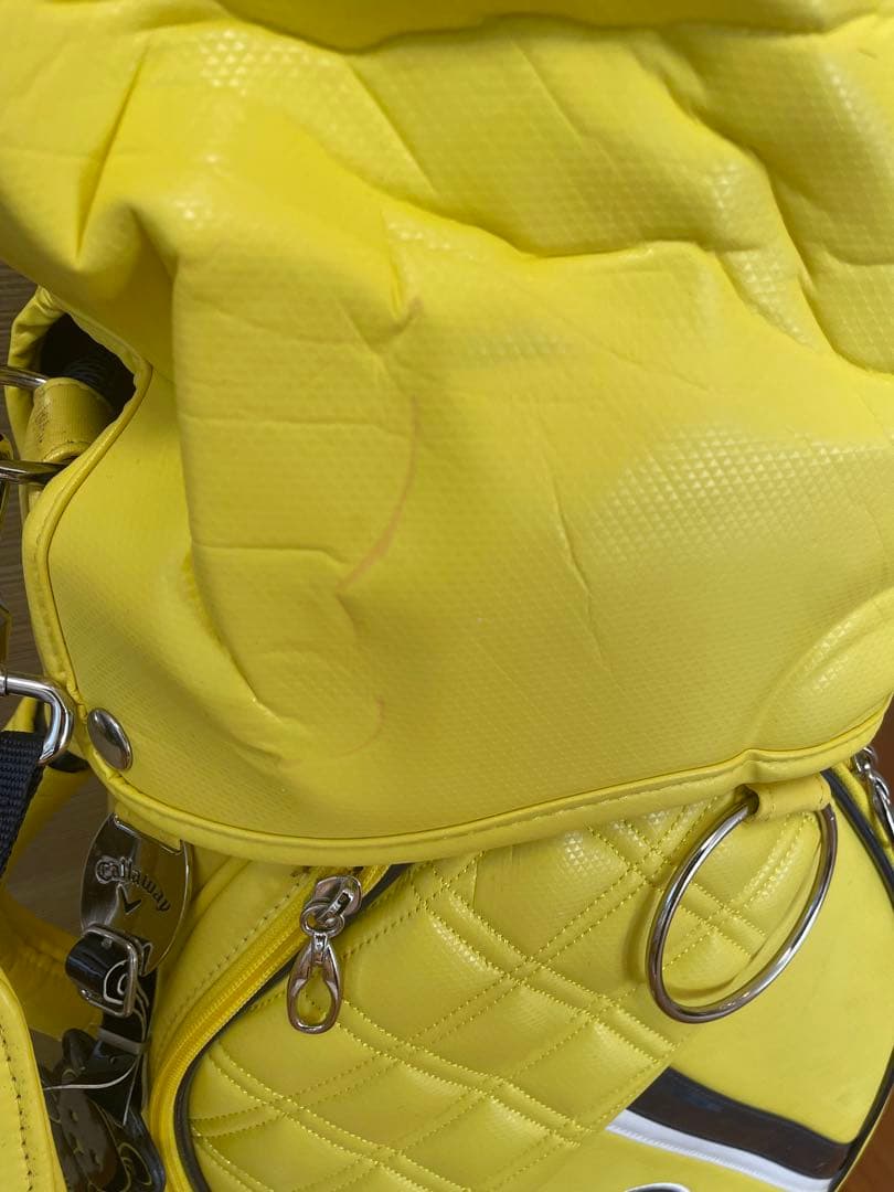 Callaway ゴルフバッグ イエロー キルティング