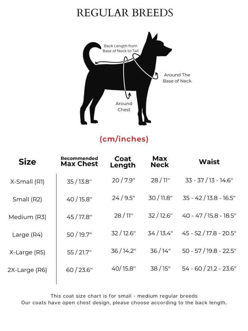 bondir トレンドコート　中型犬　R5