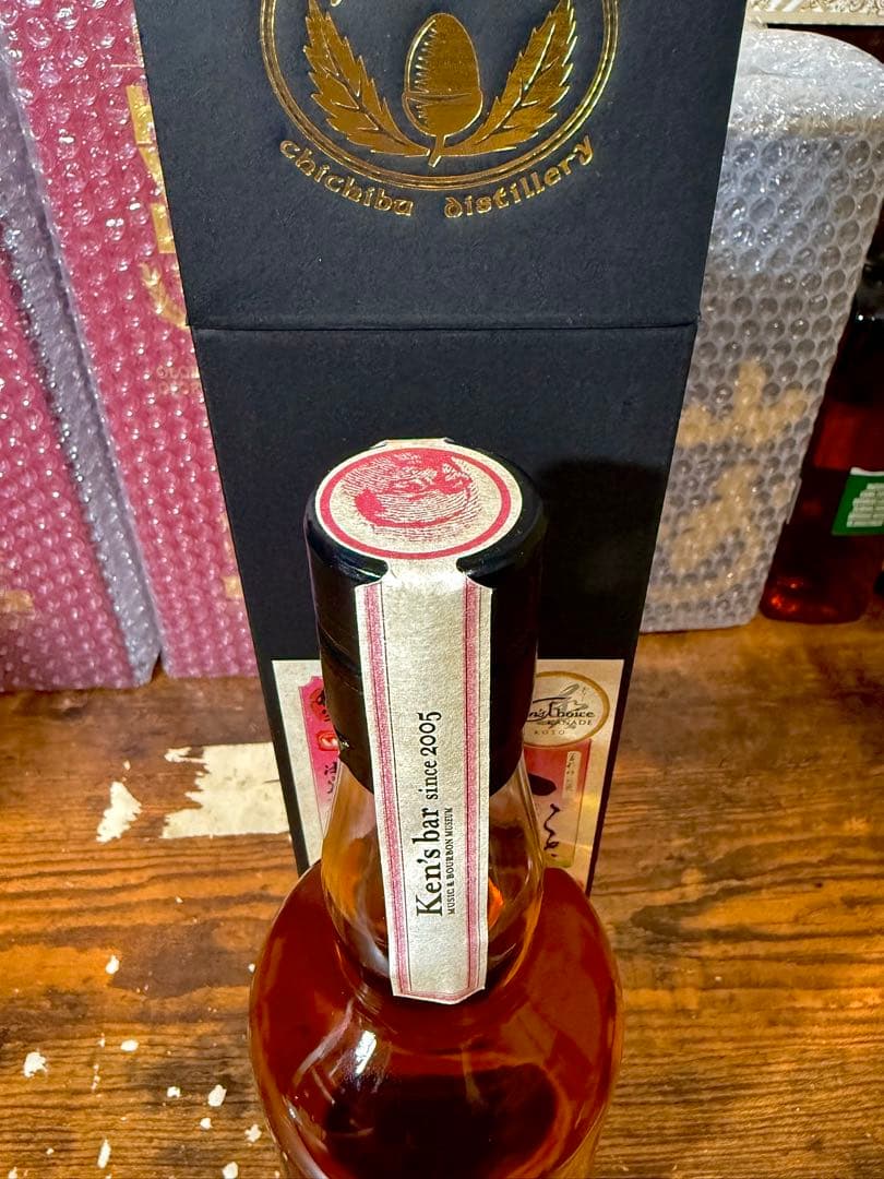 【限定185本】イチローズモルト ケンズチョイス 奏 秩父 8年 バーボンバレル