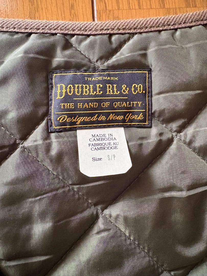 RRL キルティング ライナーベスト