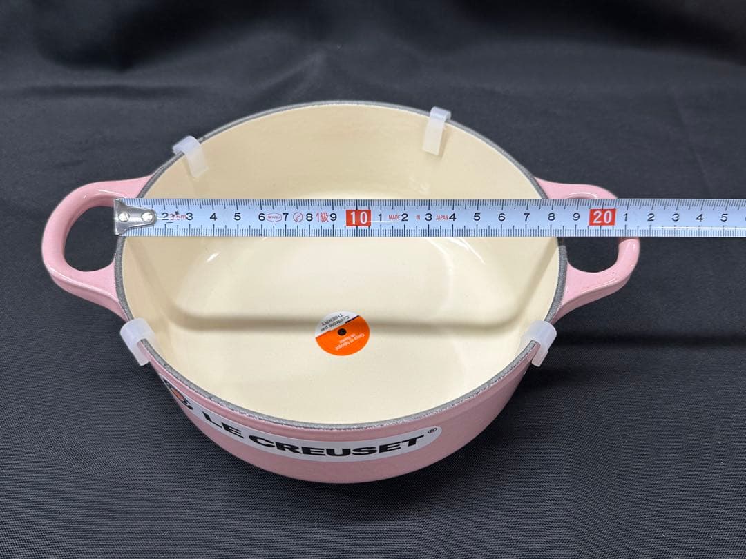 【未使用品】Le Creuset ココットロンド　シフォンピンク　18cm 鍋