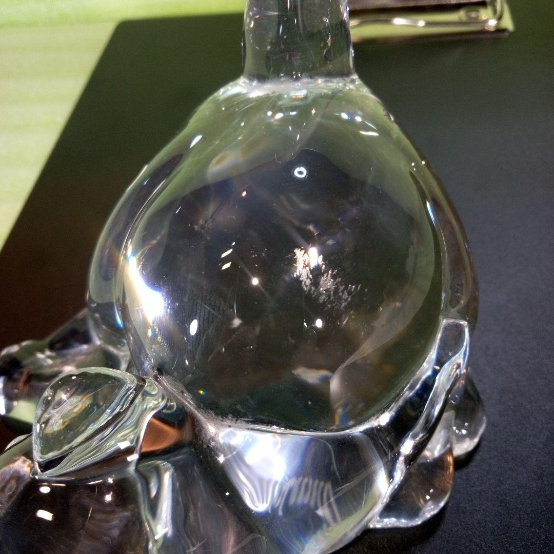 Hadeland　ハーデランド　猫の置物　クリスタルガラス？　※小傷多数有り