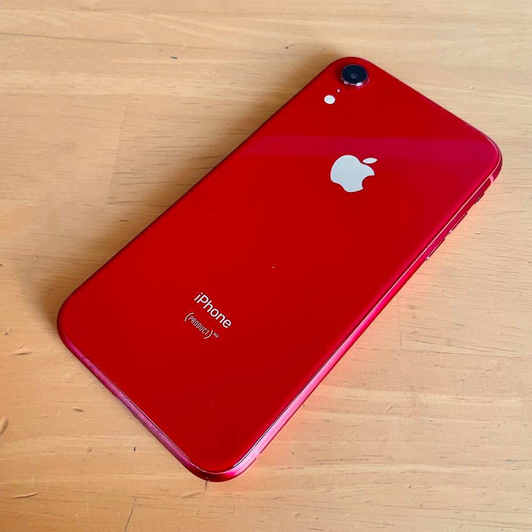 【レッド】 iPhoneXR 本体 128GB SIMフリー