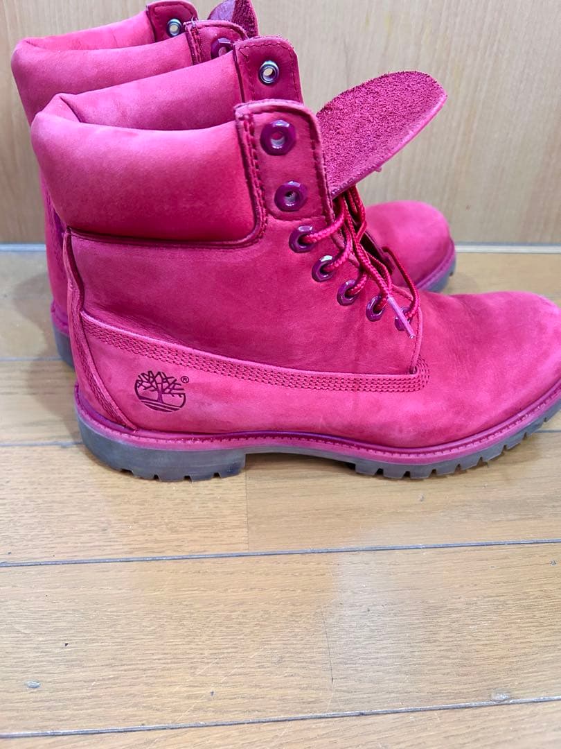 廃盤品　ティンバーランド レッド 赤　ブーツ　27㎝