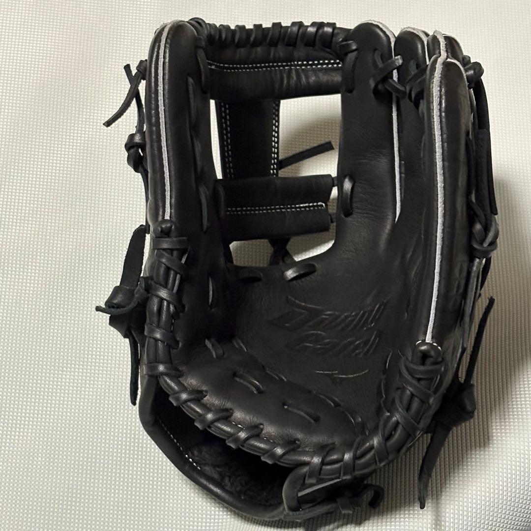 ミズノ MIZUNO 野球 ベースボール　軟式グローブ 内野手用　黒