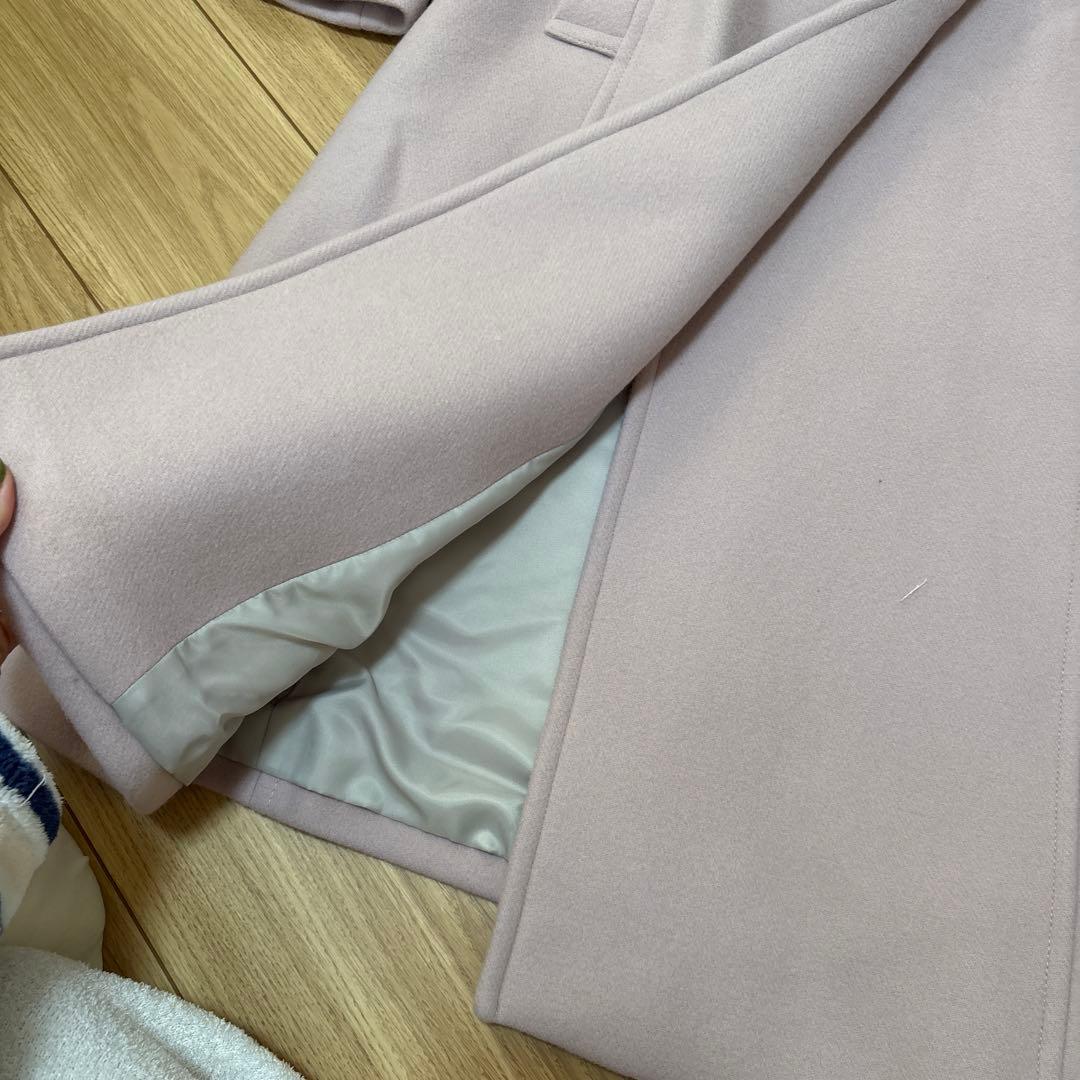 最終値下げ　新品　タグ付き　ジルスチュアート　ウール　コート　ファー