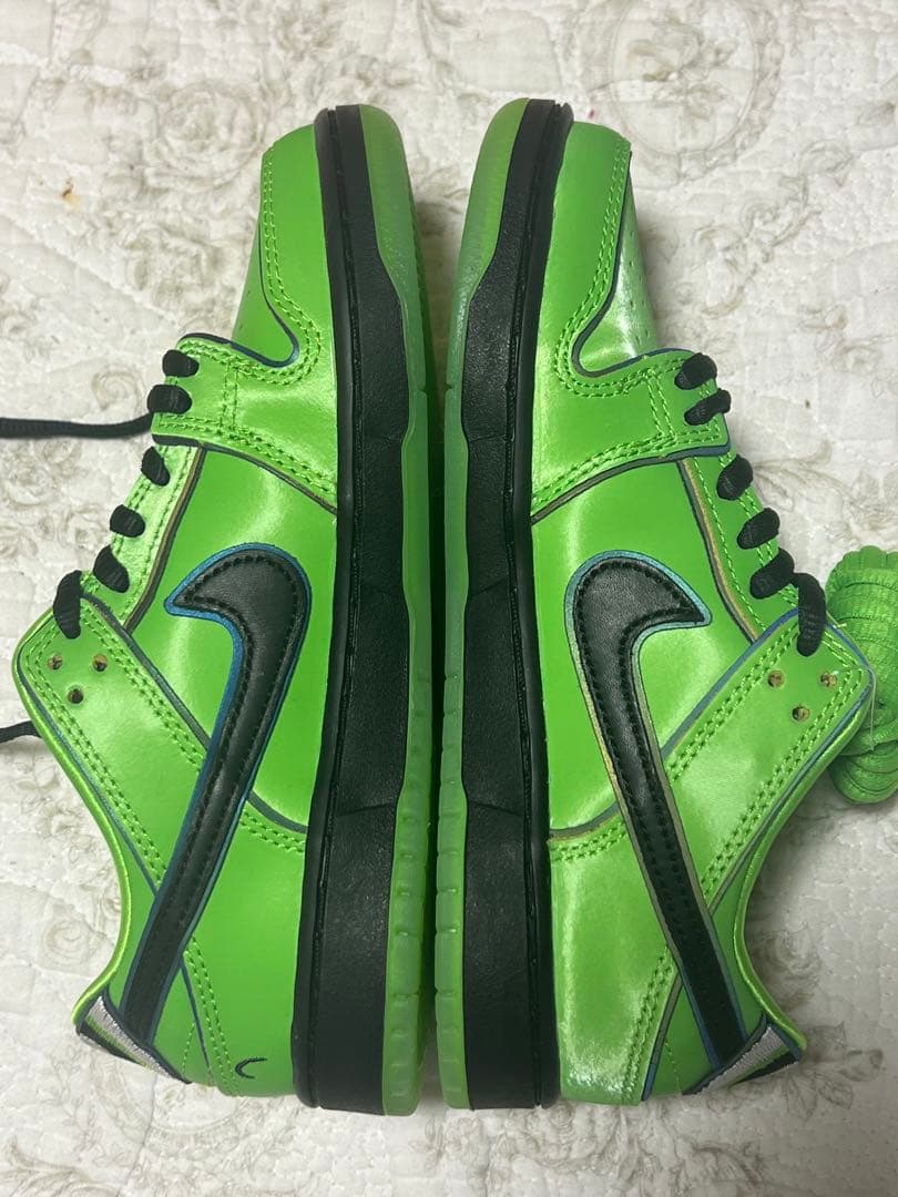 パワーパフガールズ ナイキ SB PS ダンク \"バターカップ 20cm キッズ