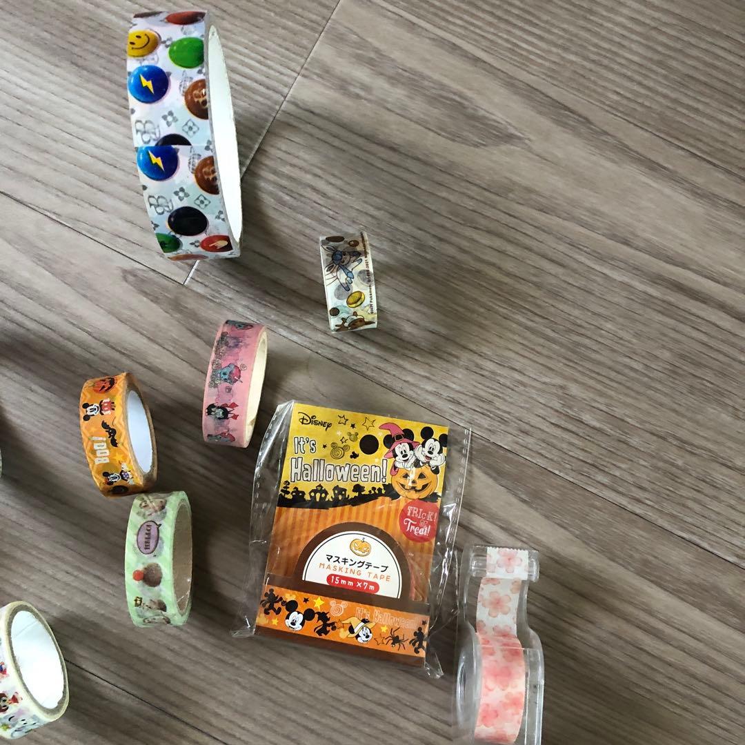 ディズニーマスキングテープセット　単品売りします