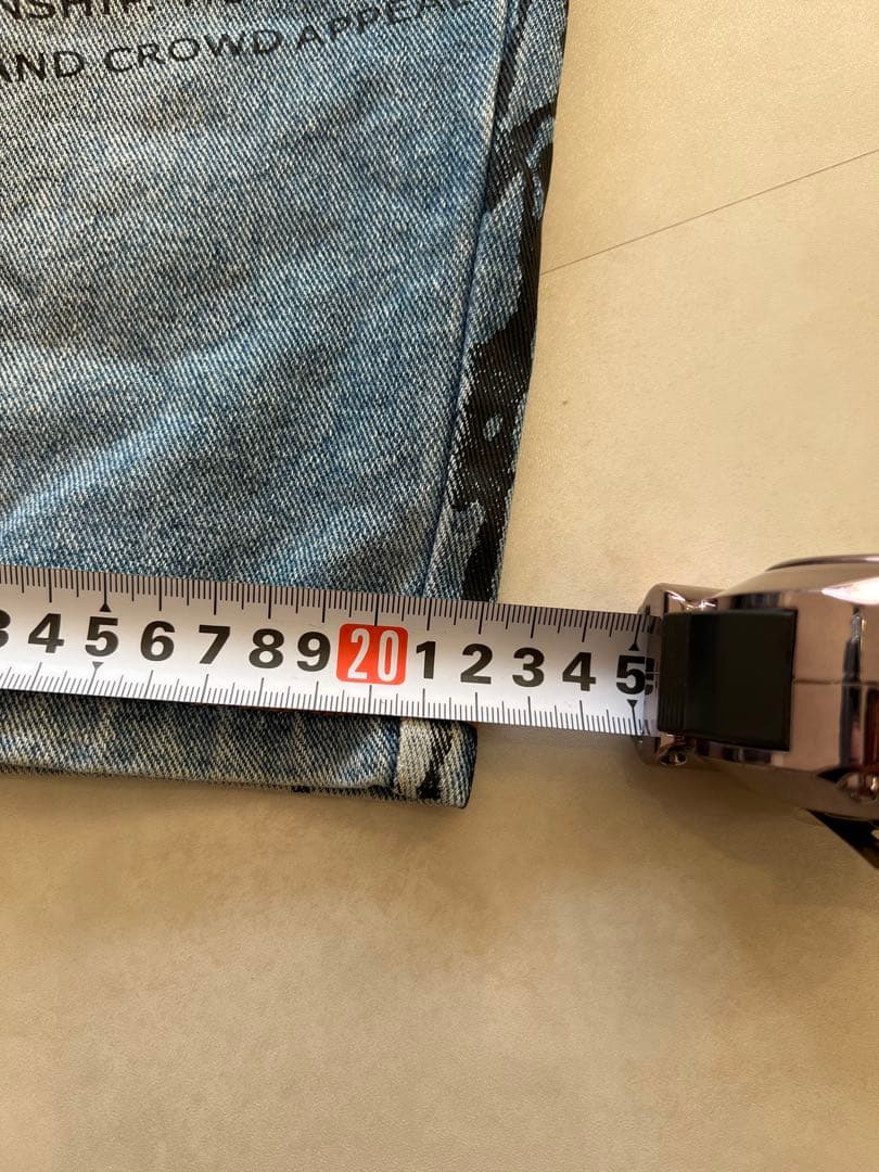 90s〜00s セミヴィンテージ FUBUHarlem グラフィックデニムパンツ