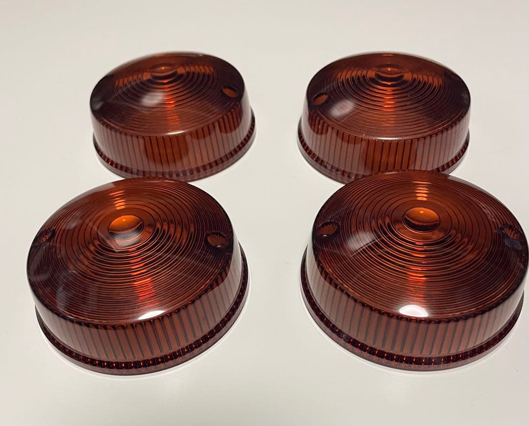 カワサキ　Z1 Z2 テールレンズ　ウインカーレンズ　スモーク　2点セット