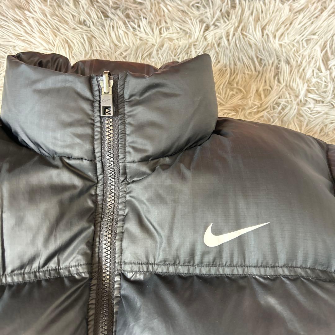 00s NIKE ダウンジャケット リバーシブル 肉厚 ヌプシ型 550 y2k
