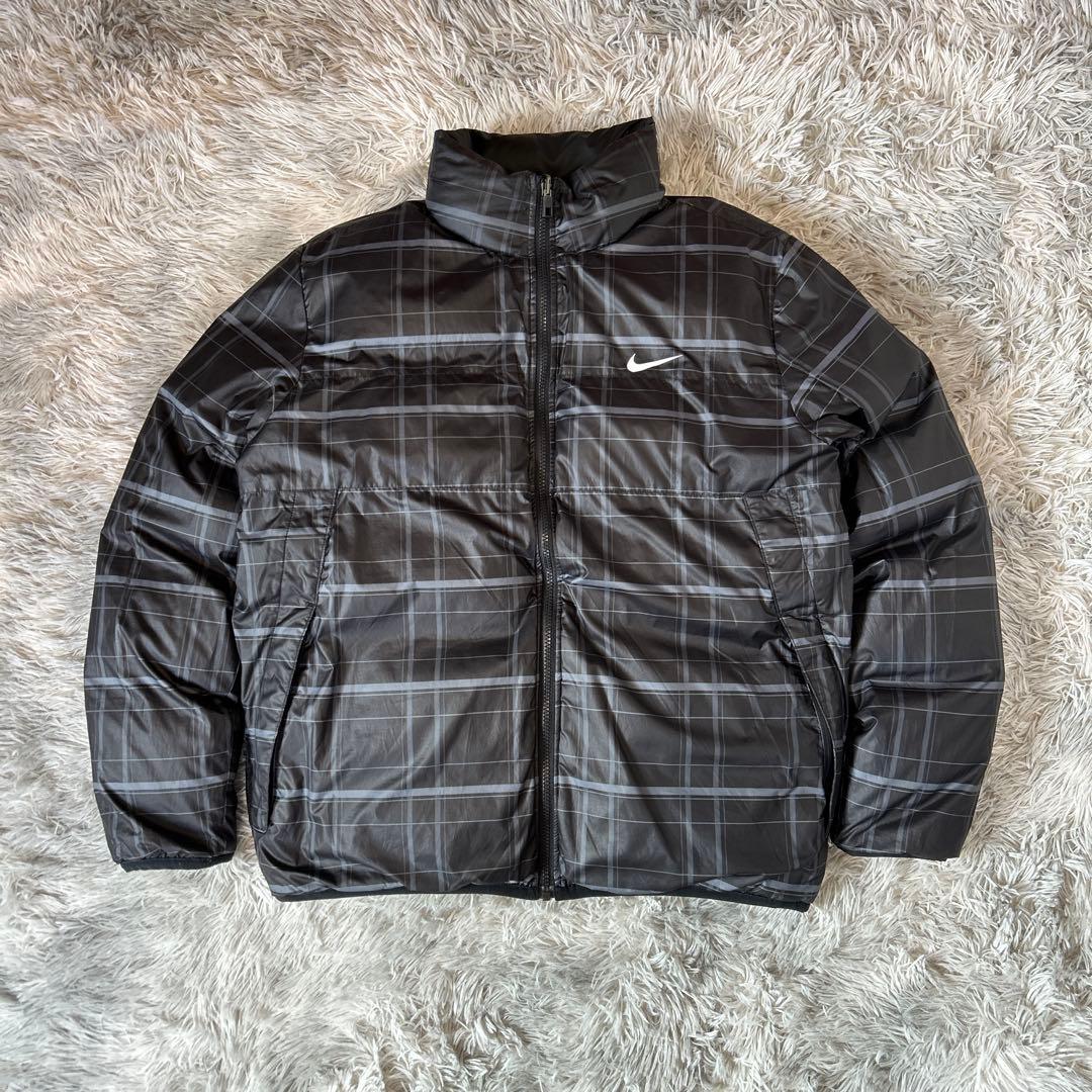 00s NIKE ダウンジャケット リバーシブル 肉厚 ヌプシ型 550 y2k
