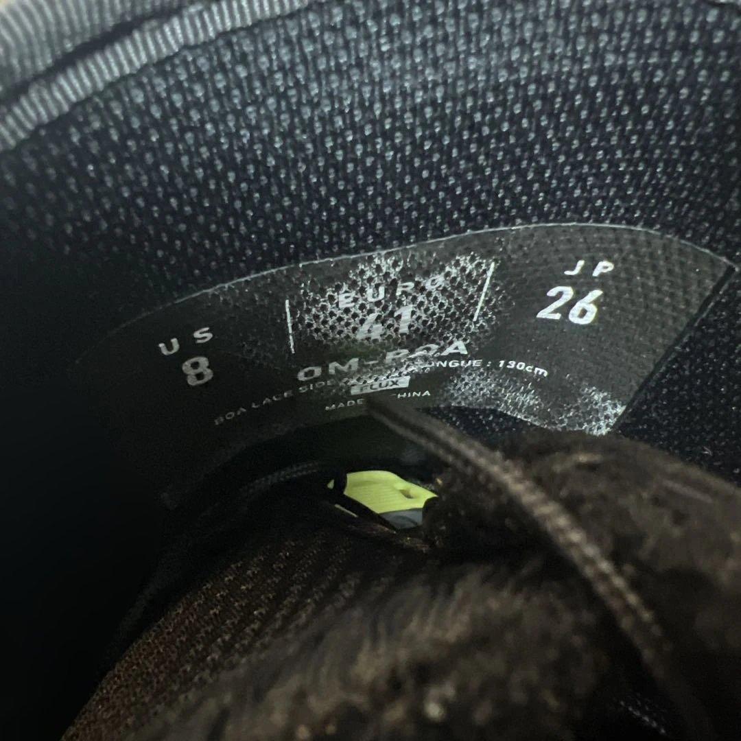 FLUX OM-BOA 26.0cm BLACK / 箱・説明書付き