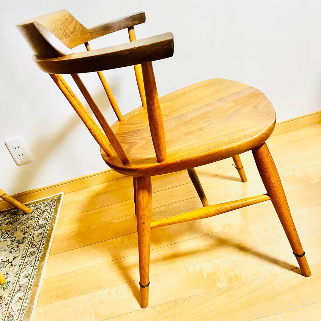 ② 柏木工 キャプテンチェア SC3K WO ウォールナット オーク 高山ウッド