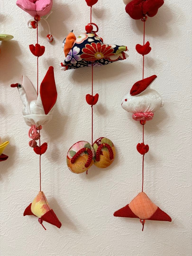 可愛いつるし雛壁掛けタイプNo.182 桃の節句・ひな祭り・さげもん吊るし飾り