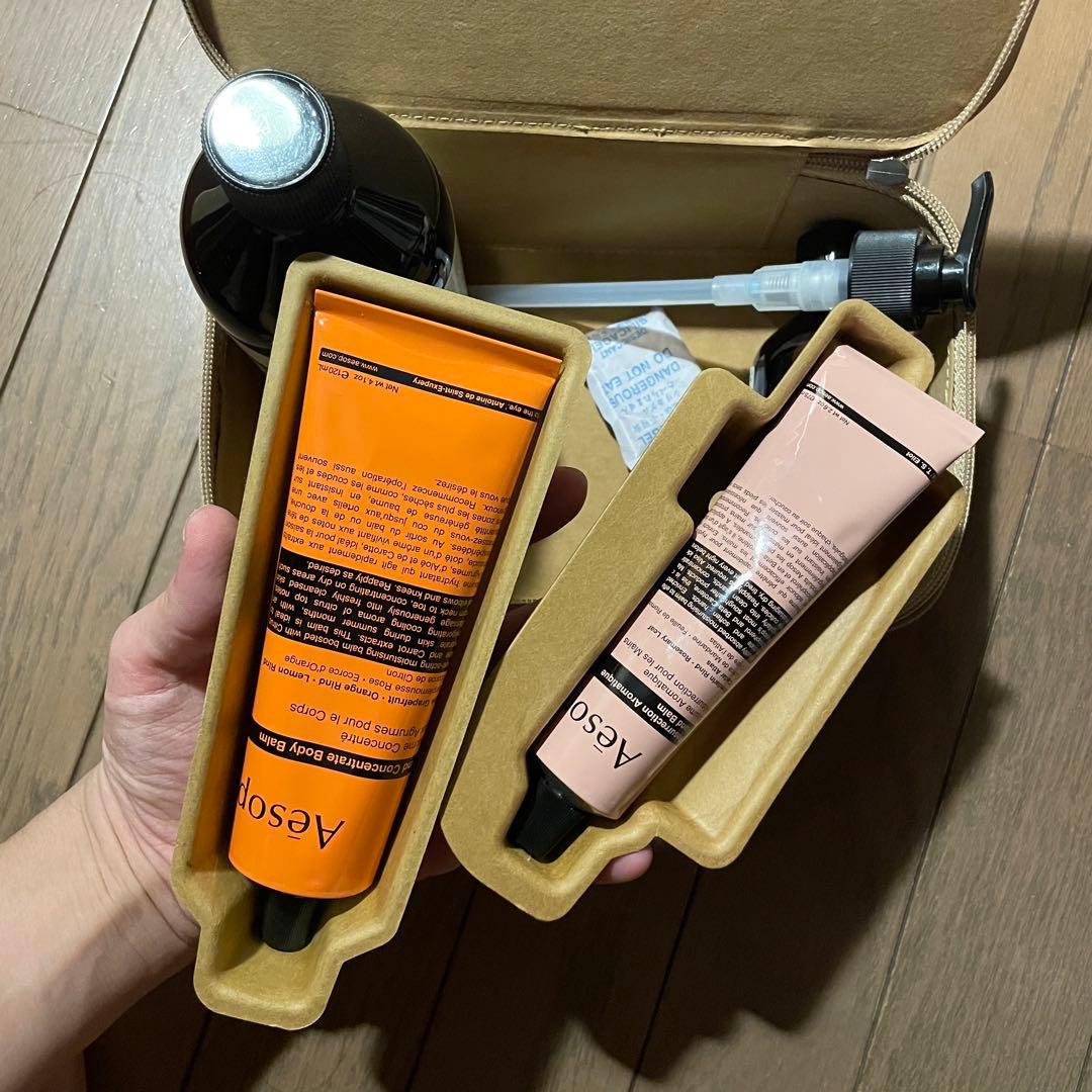 【新品未使用】Aesop ギフトセット　ハンドソープ、ハンドクリーム等