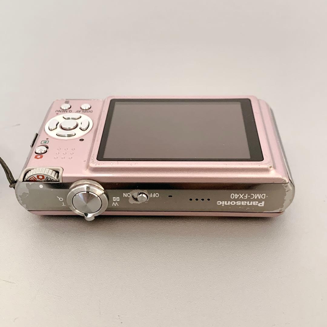 【動作品】パナソニック LUMIX DMC-FX-40 スイートピンク