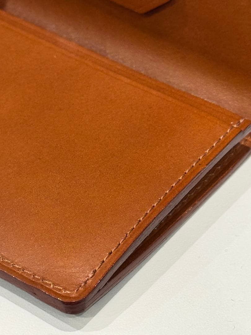 u*6様 土屋鞄　コードバン　名刺入れ　ネイビー