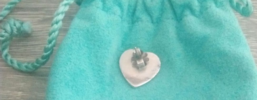 Tiffany & Co. ハート型チャーム シルバー925　片方のみ