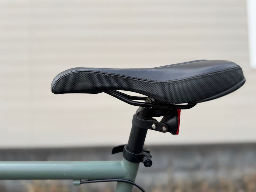 【おすすめセット価格！】TOKYO BIKE クロスバイク　カクタスグレー　緑