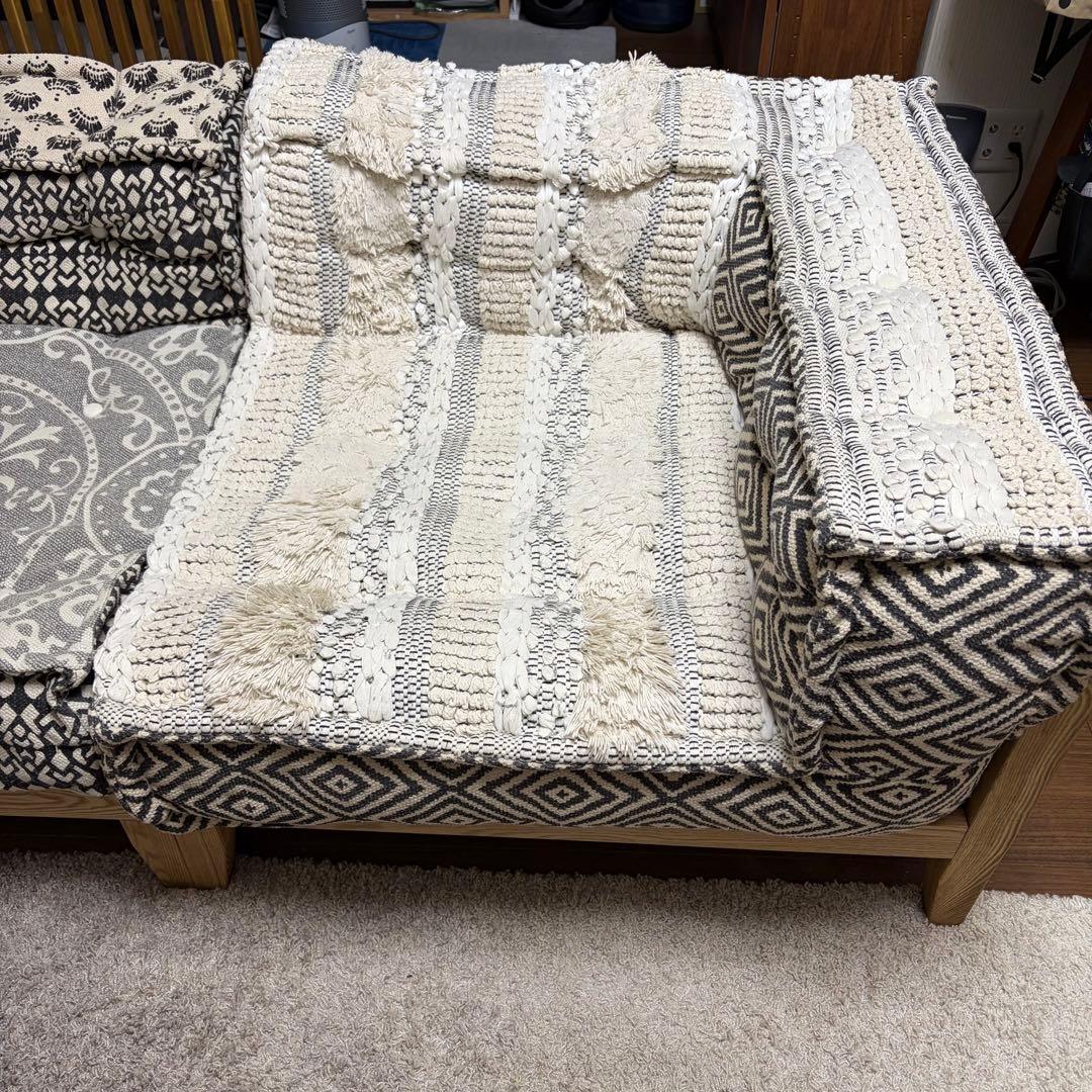 a.dépêche アデペシュ ブロックマルチソファ一式