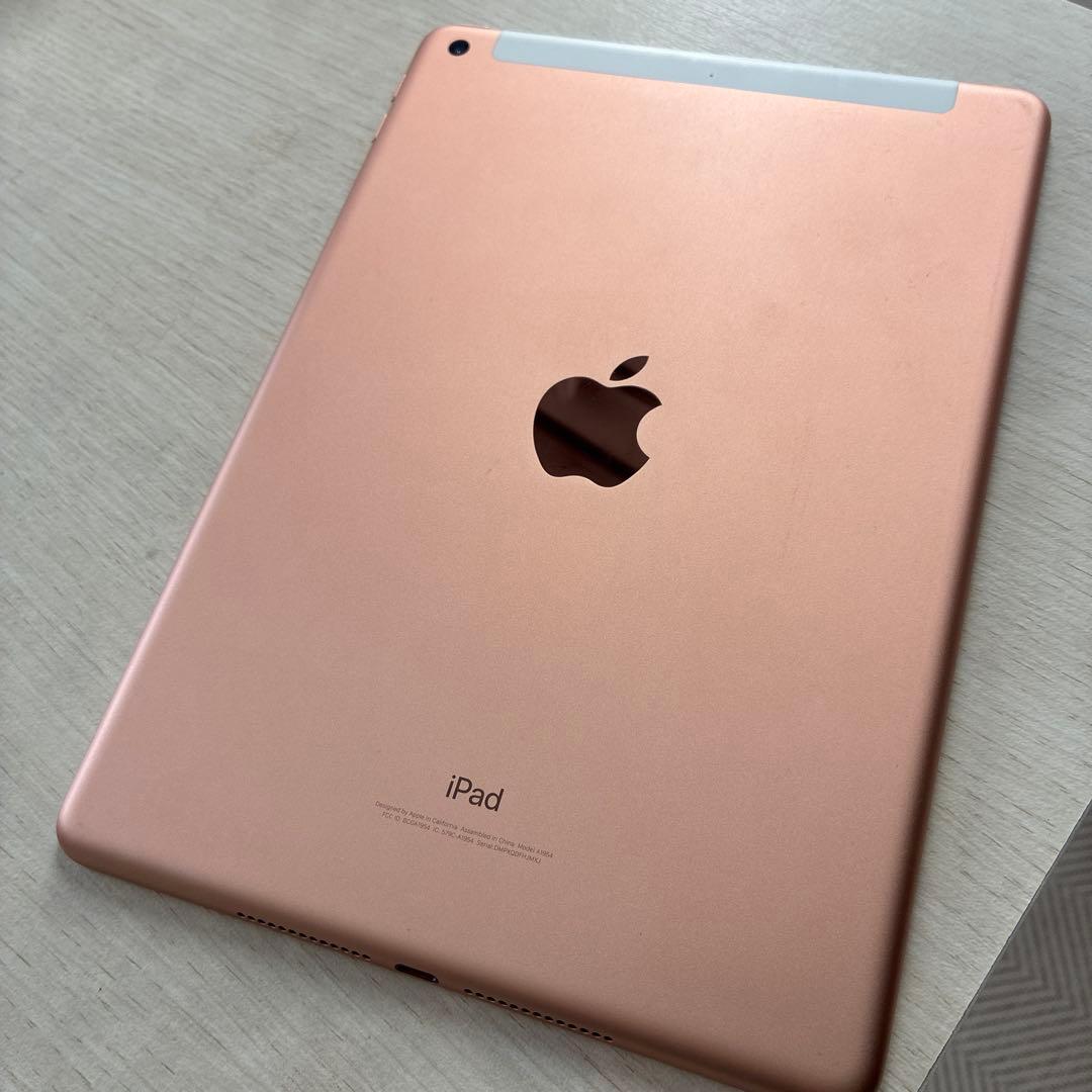 美品　iPad 第6世代 9.7インチ　32GB ローズピンク