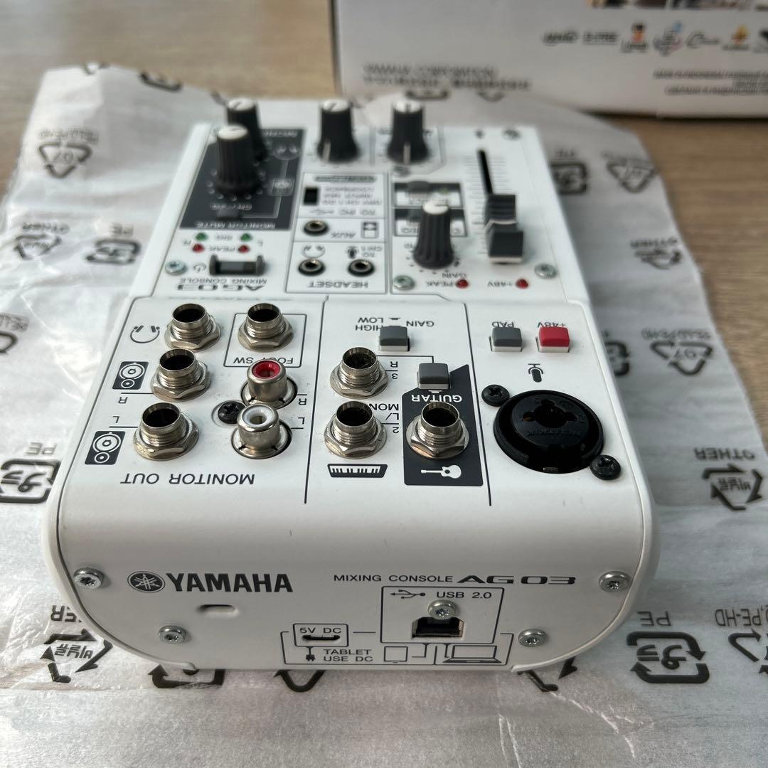 YAMAHA AG03 オーディオミキサー