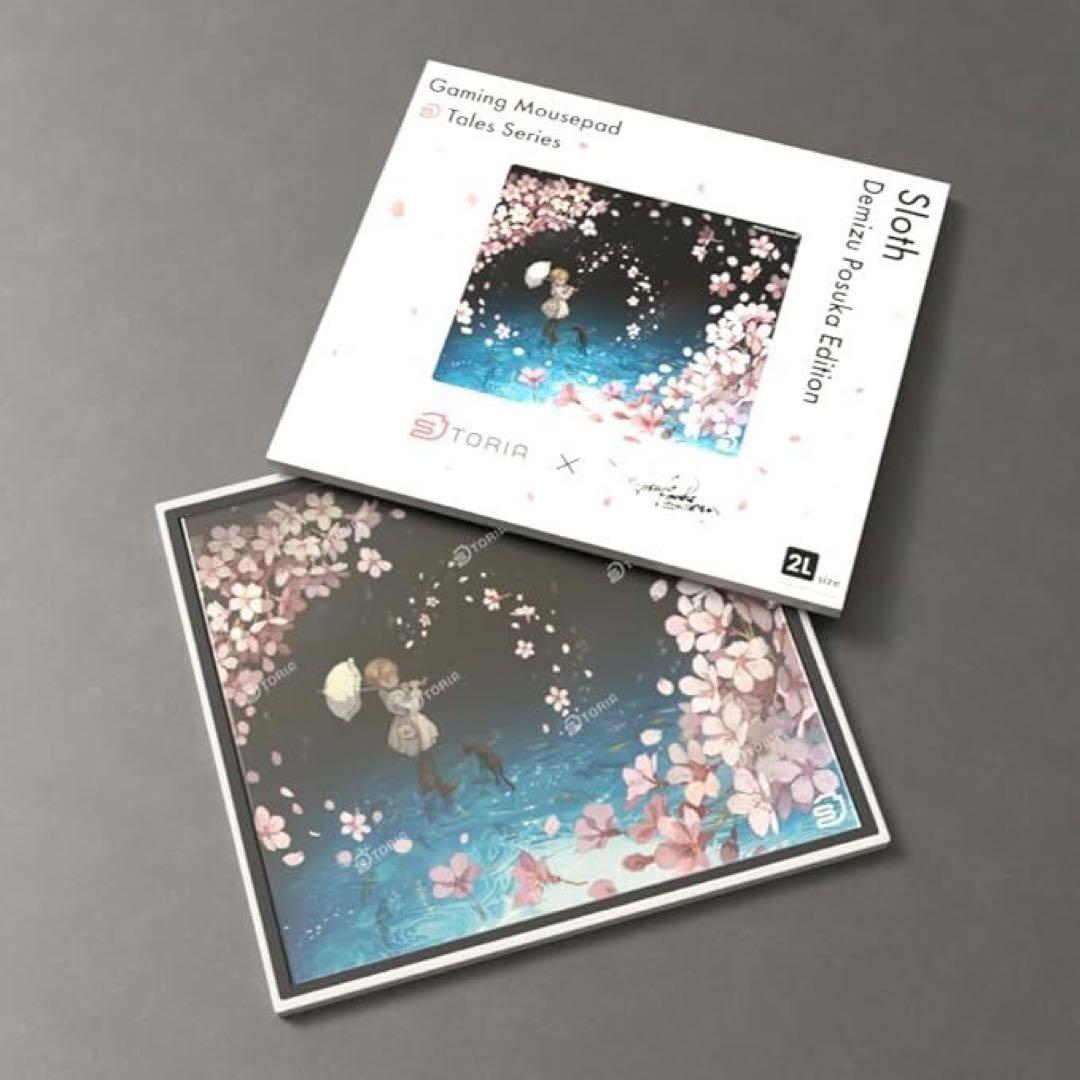 STORIA Sloth 出水ぽすかEdition ガラスマウスパッド