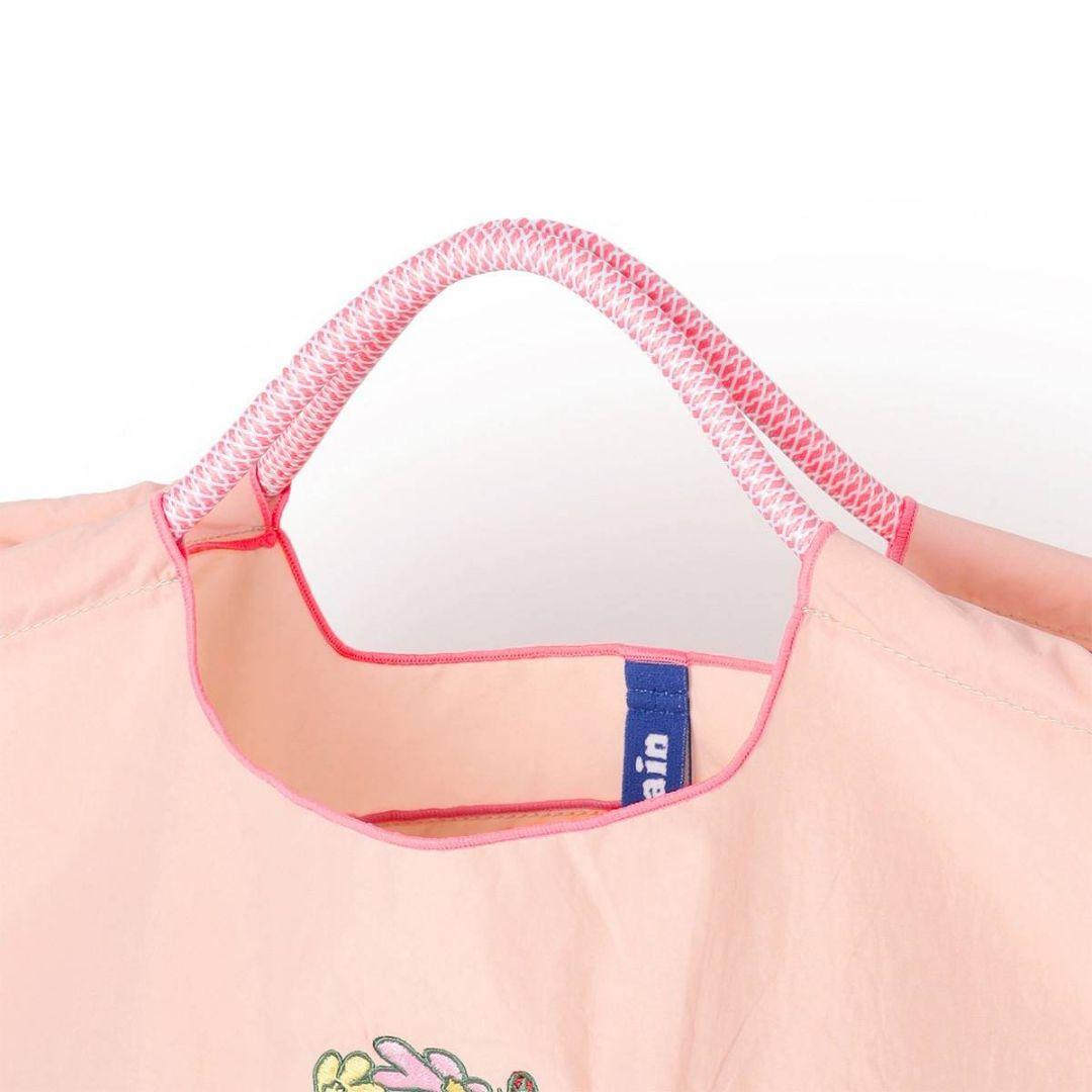 【新品】Ball＆ChainチャコットフラワーポワントトートLサーモンピンク