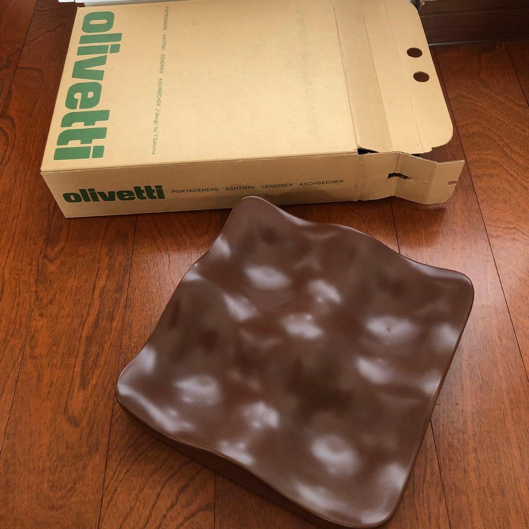 オリベッティ　トレイ　灰皿　Y.SAKUMA