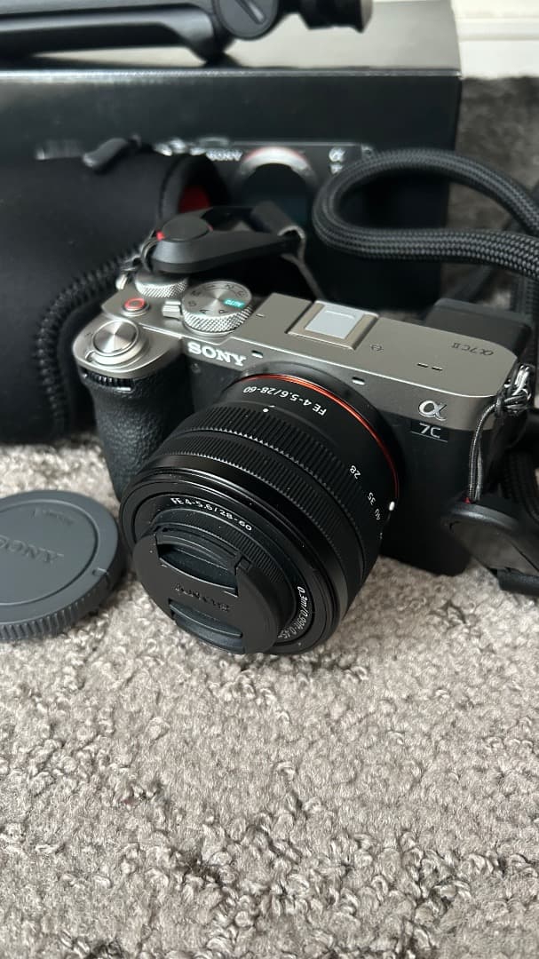 【極美品】SONY α7CII（α7C2）レンズキット＋純正グリップ他
