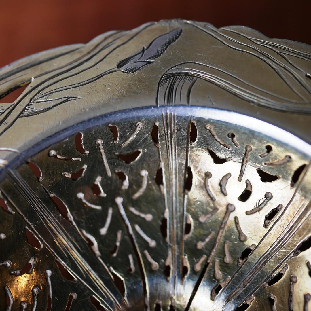 ◆PUIFORCAT◆ピュイフォルカ◆アイリス◆純銀ティーストレーナー◆