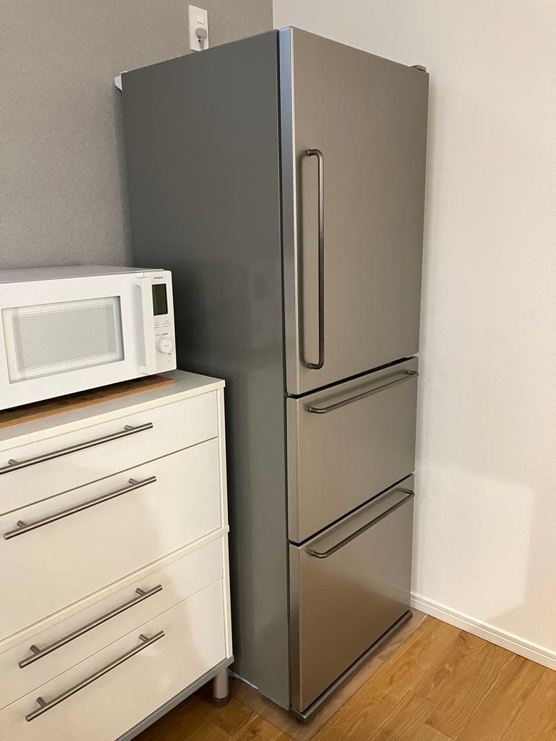 無印良品　ステンレス ノンフロン冷蔵庫　375L