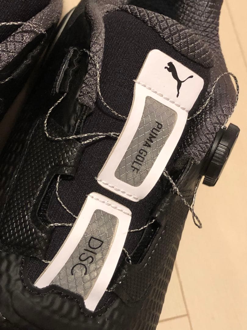 PUMA GOLF DISC ブラック ゴルフシューズ