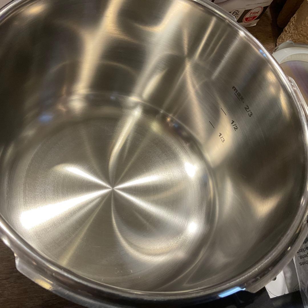 【新品未使用品】ティファール セキュアネオ Secure neo 圧力鍋 6L