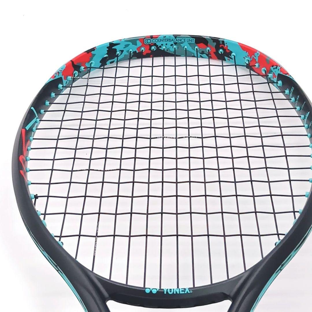 美品 YONEX ジオブレイク70vs 軟式テニスラケット ul1 アクア