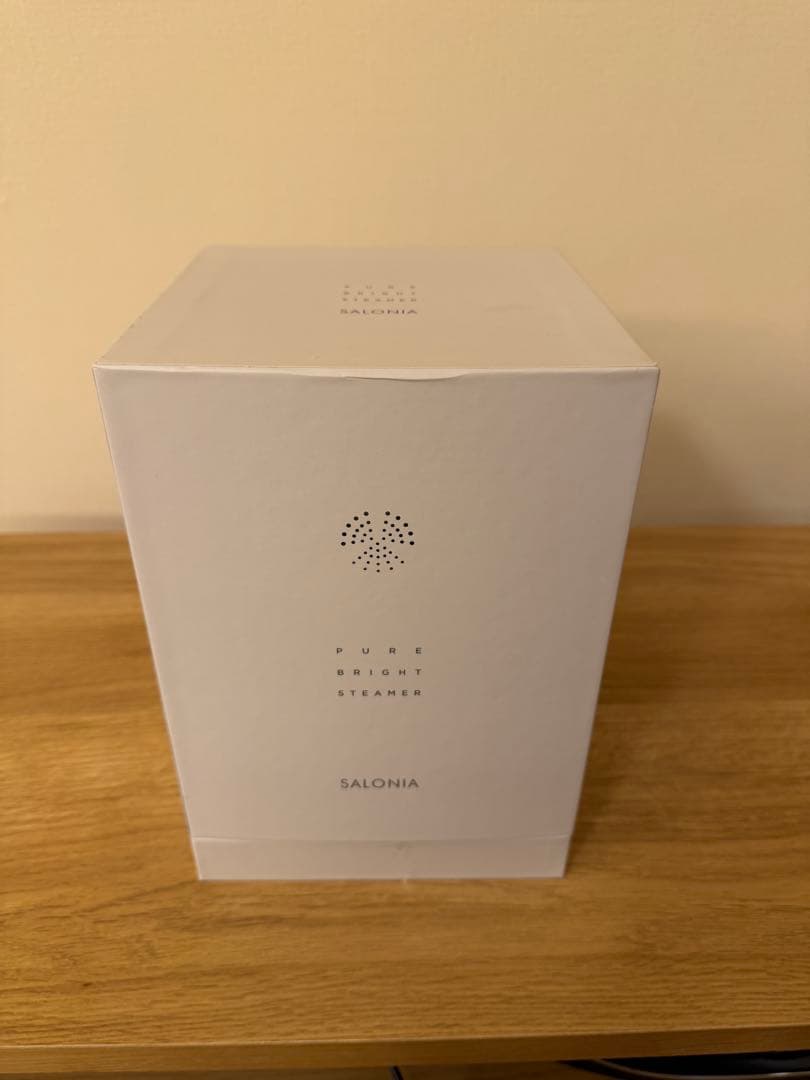 SALONIA サロニア ピュアブライト スチーマー