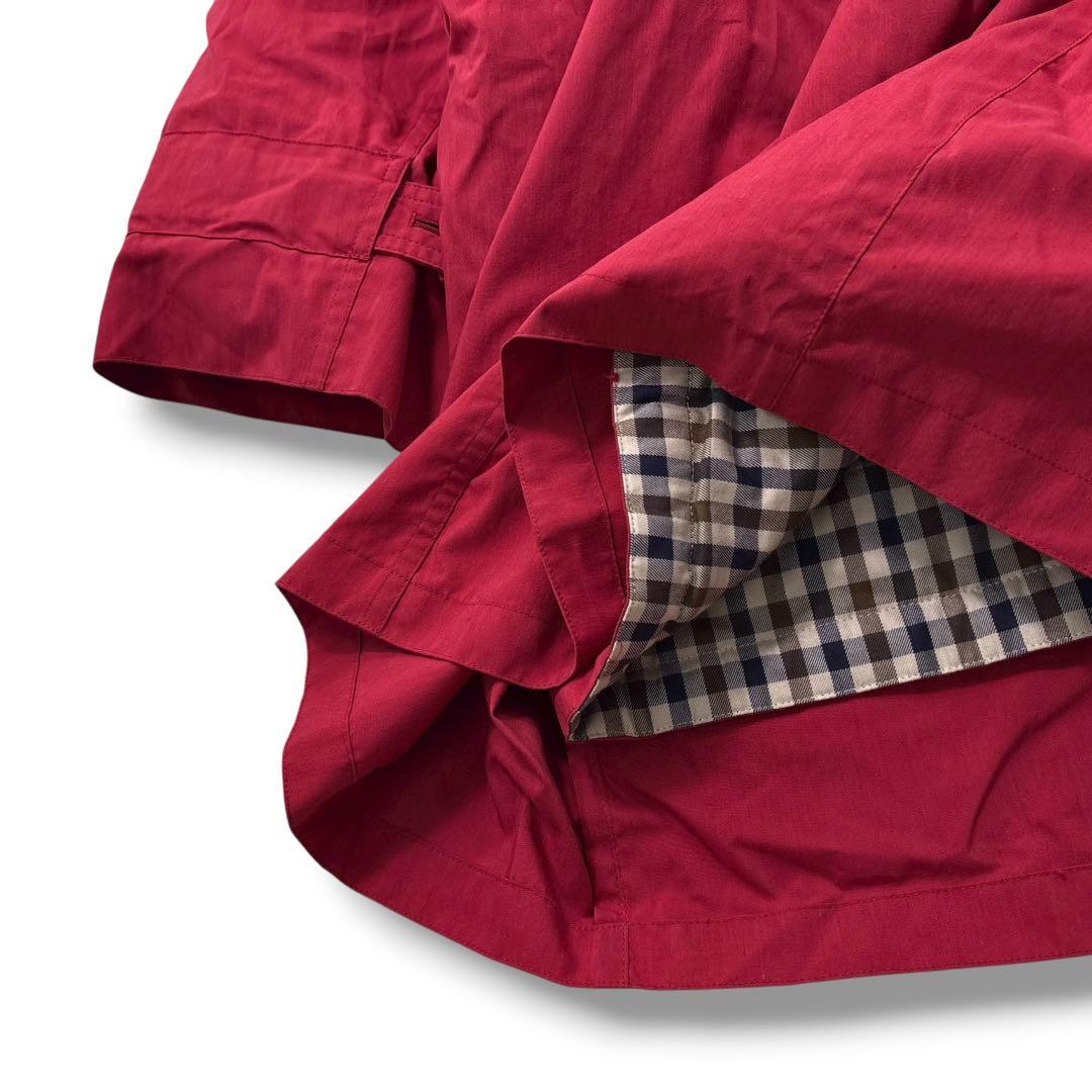 美品】アクアスキュータム　ダウン　ライナー　ハウスチェック　モッズコート　XL