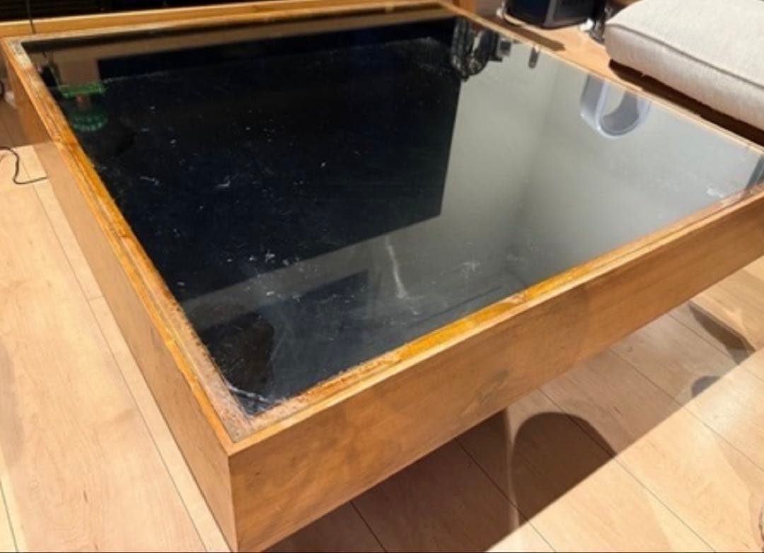 ショコラ　リビングテーブル　HIRASHIMA スクエア　ローテーブル