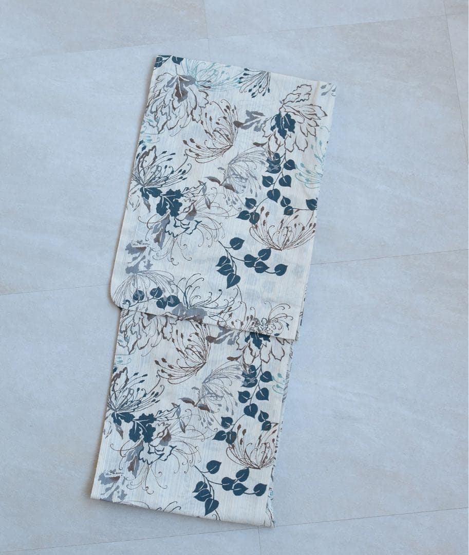 utatane花柄 浴衣・帯セット