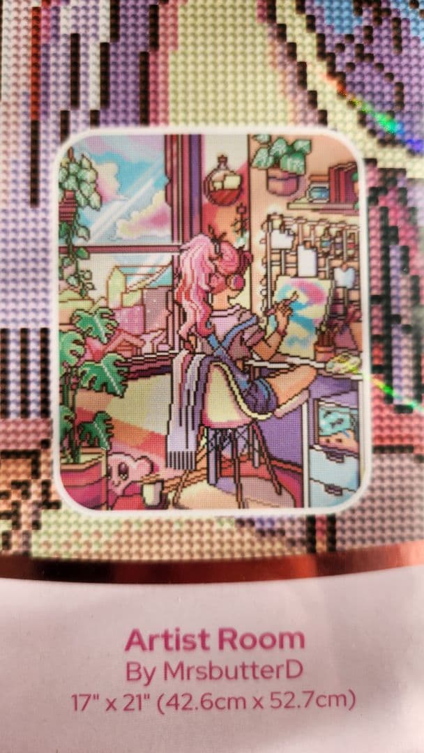 DAC ダイヤモンドアートキット「Artist Room」