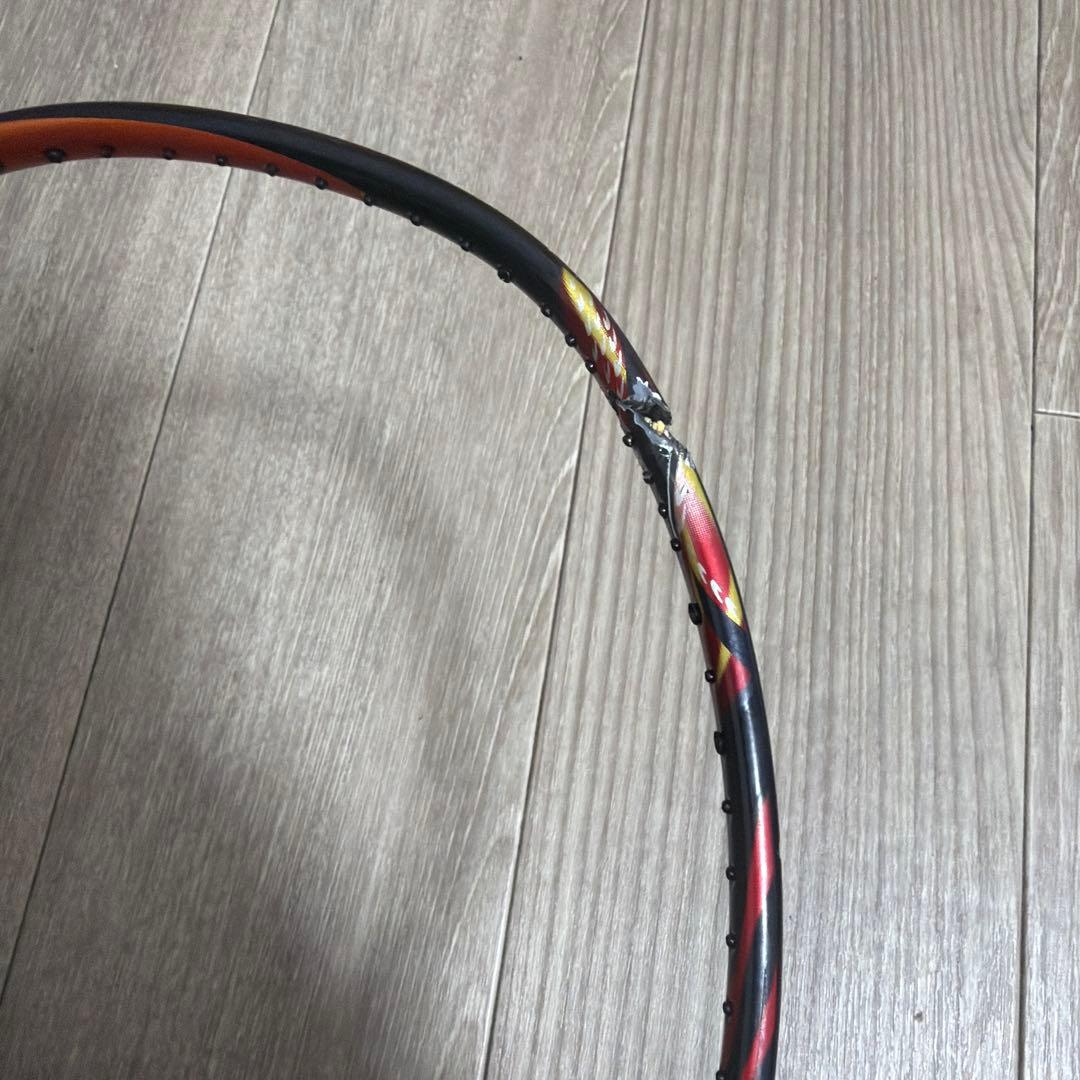 ヨネックスバドミントンラケット　アストロクス99 3Uジャンク品